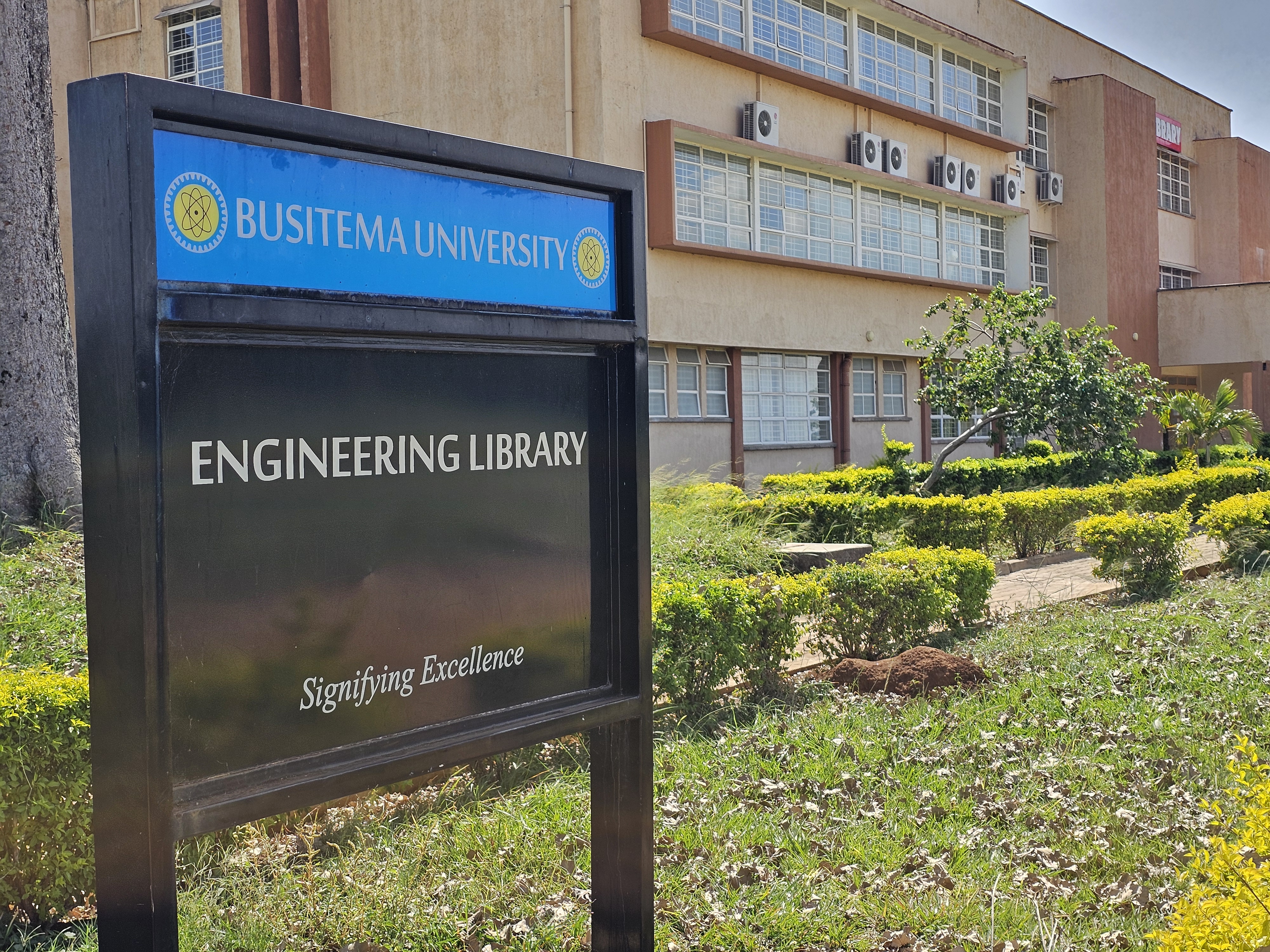 The Engineering Library at Busitema University, serving students and staff with learning and research resources.